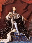 Henri Testelin Louis XIV en oil on canvas